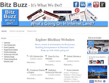 Tablet Screenshot of bitzbuzz.com